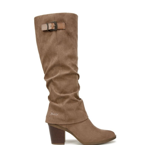 Blowfish Brown Heeled Boots for Women - Picture 3 of 6